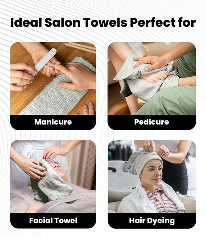Avalon Towels spa and gym use for drying and cleanup tasks.