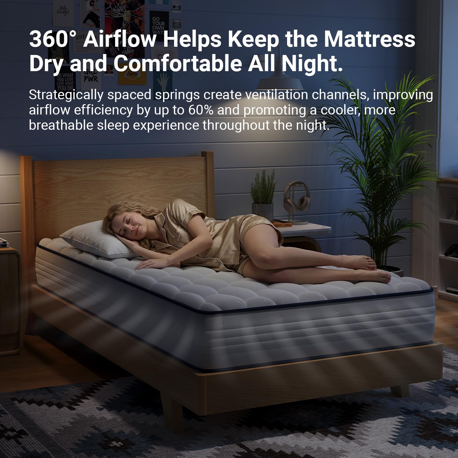 Avenco setup for guest rooms and kids' bedrooms with budget-friendly comfort.