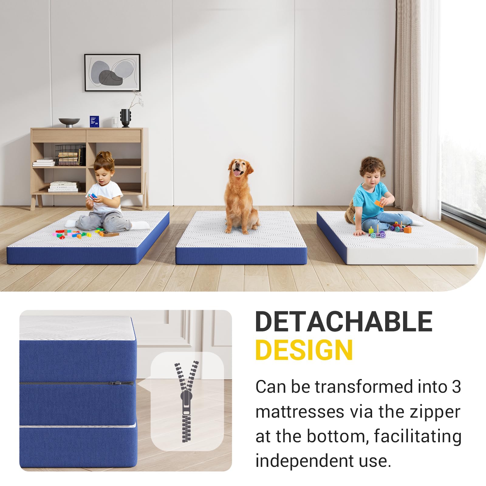 Avenco removable washable cover enables quick cleaning and fresh feel.