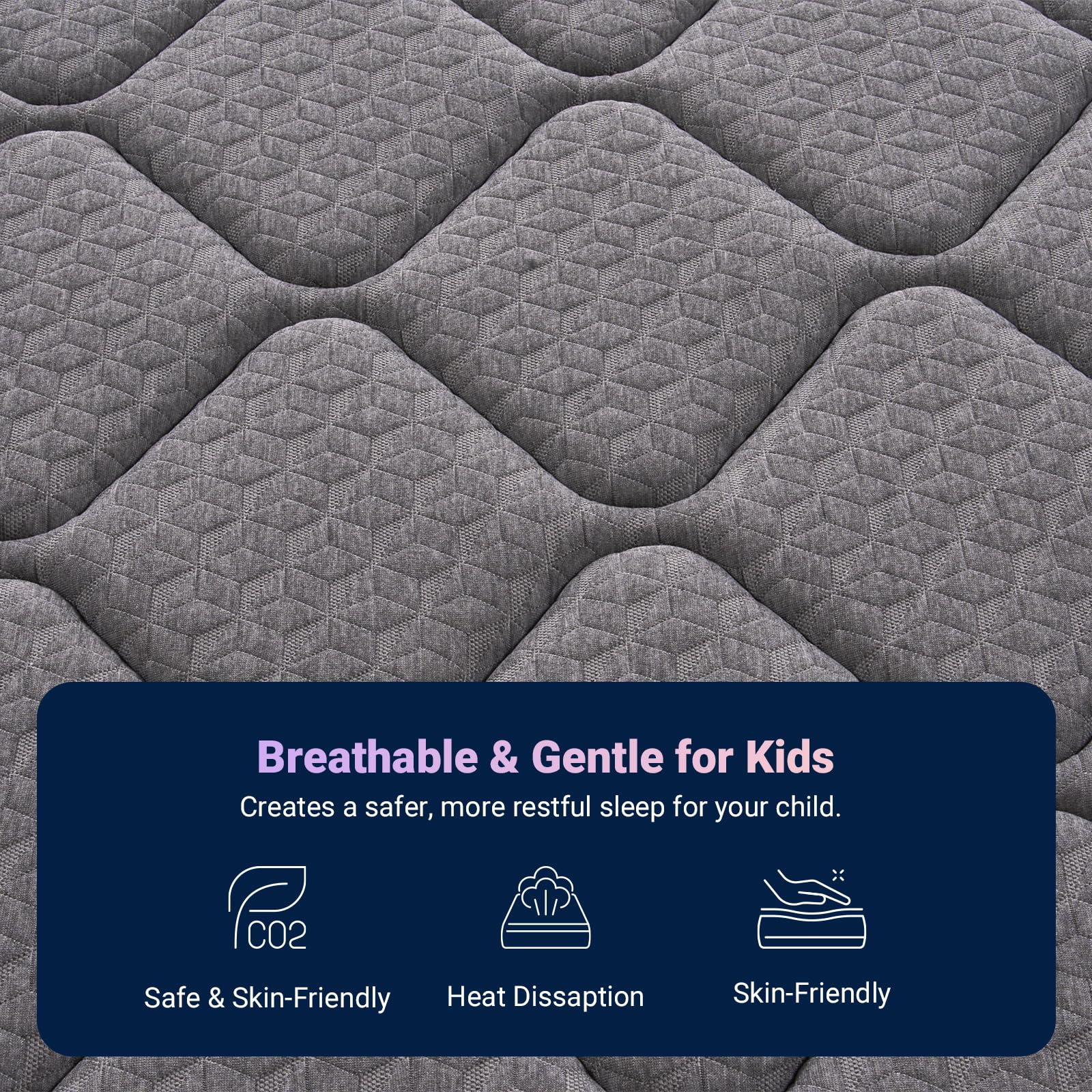 Avenco CertiPUR-US certified materials ensure safe, durable performance