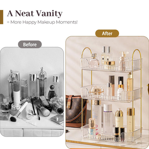Aveniee clear acrylic close-up showcases crystal clarity and easy wipe-clean surface.