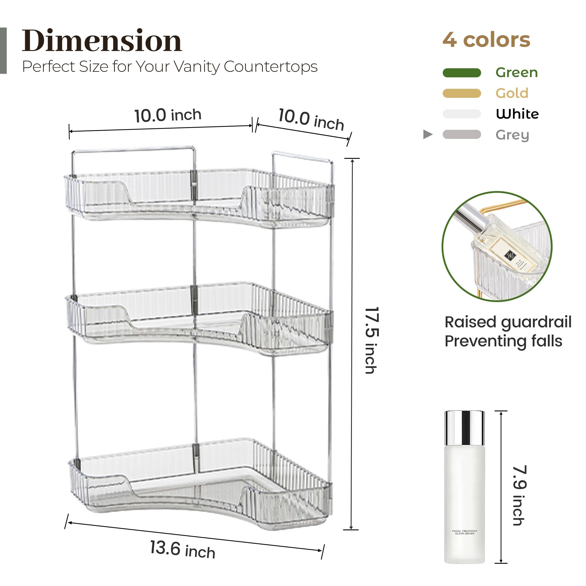 Aveniee 90-degree corner design saves valuable countertop space
