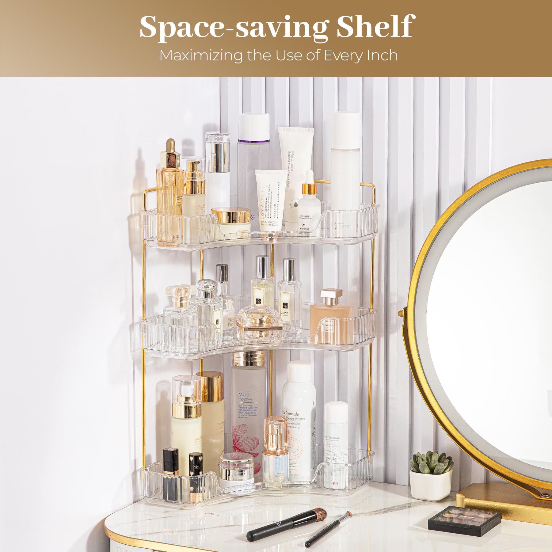 Elegant, gift-ready organizer suitable for holidays and occasions.