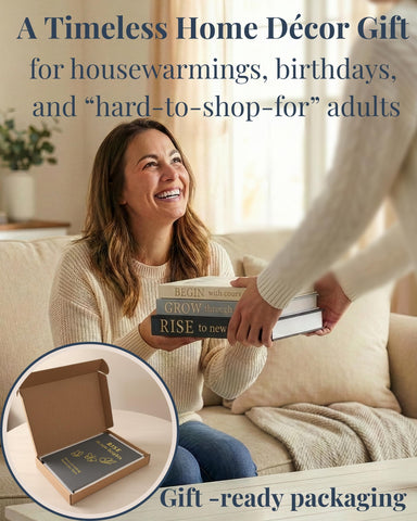 AVIDA varied sizes provide flexible styling on shelves and tables.