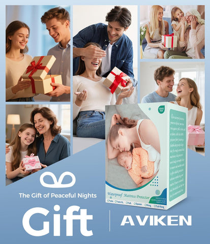 AVIKEN edge-to-edge protection covers the full mattress surface.