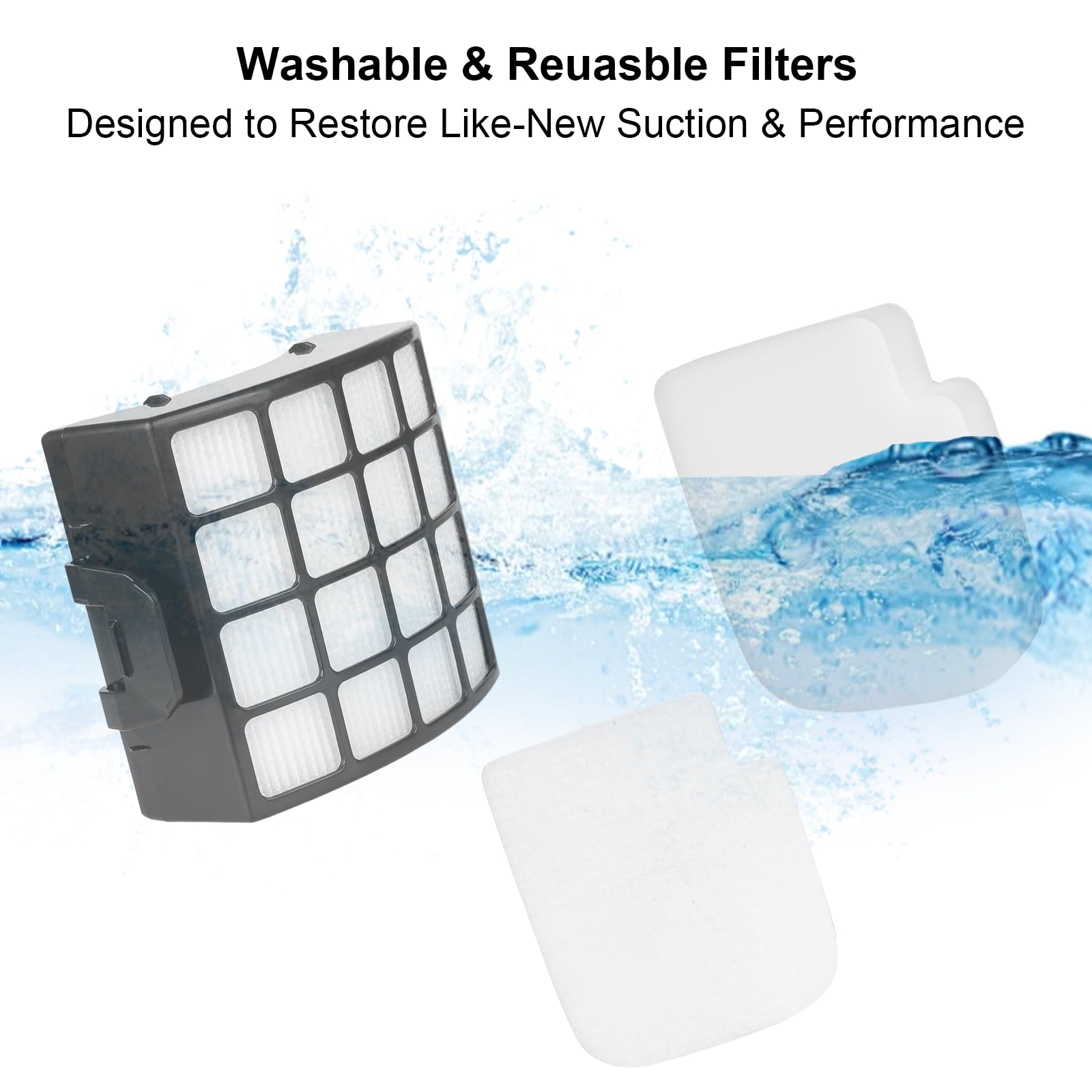 AVIKURA complete replacement pack includes all filters and cartridges