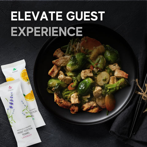 Avistar on-the-go wipes for quick refresh during meals and events.