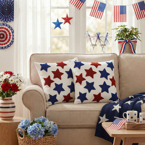 Durable AVOIN colorlife polyester pillow cover resists fading and wear
