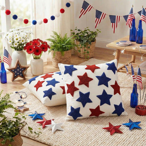 Set of two AVOIN colorlife covers for seasonal decor and easy styling