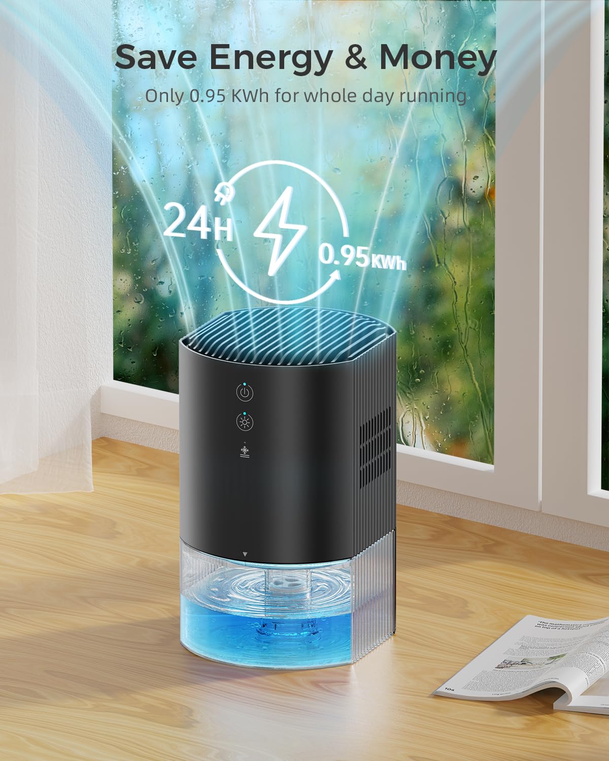 Avylo ultra-quiet operation supports restful nights and quiet workspaces.