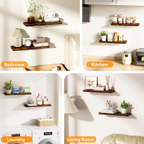 Avytronx 8-inch depth maximizes storage without crowding walls.