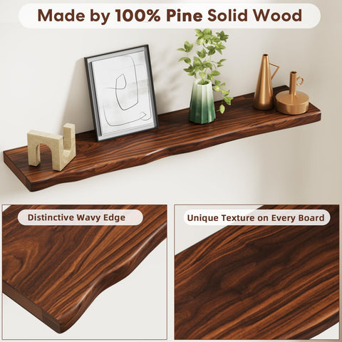 Avytronx walnut-finish close-up highlights natural grain and rustic character.