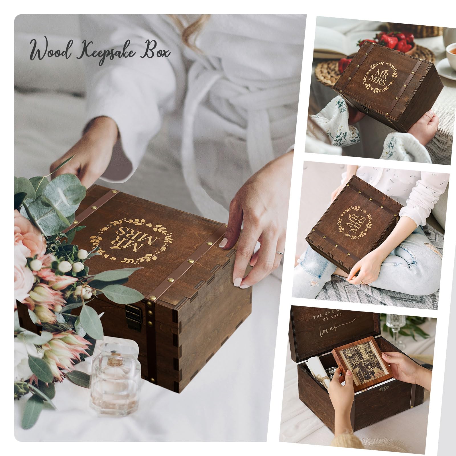 AW BRIDAL gift-ready keepsake box ideal for bridal showers and engagements.