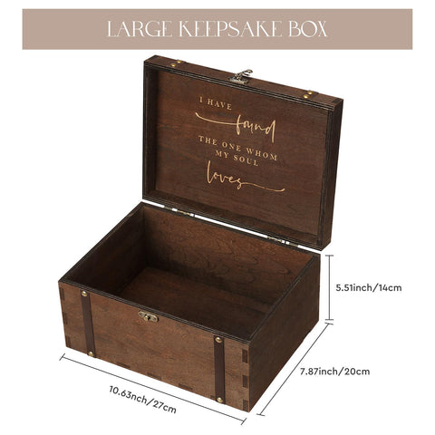 AW BRIDAL keepsake box interior engraving for a personal touch.