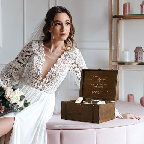 AW BRIDAL personalized engraving options include name, initials, or date.