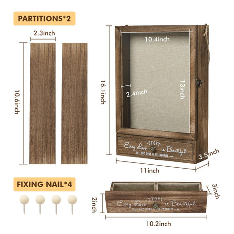 AW BRIDAL paulownia wood frame resists warping and ages gracefully