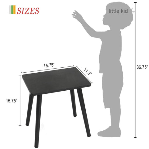 AWASEN small table uses non-slip pads to protect floors.