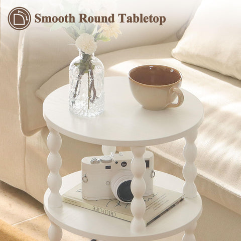 AWASEN easy-assembly end table with tool-free setup in minutes.