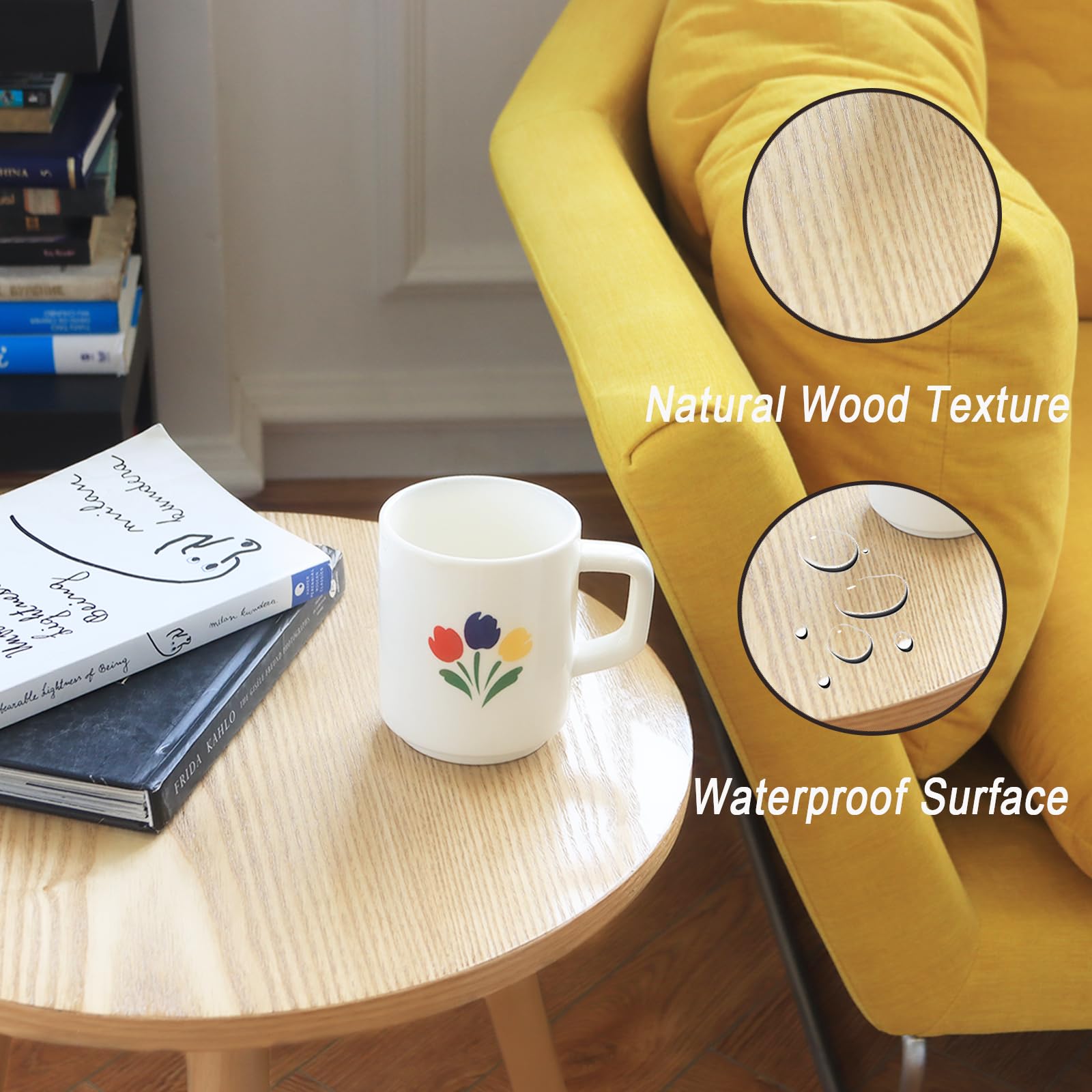 AWASEN nightstand ideal for small spaces and organization.