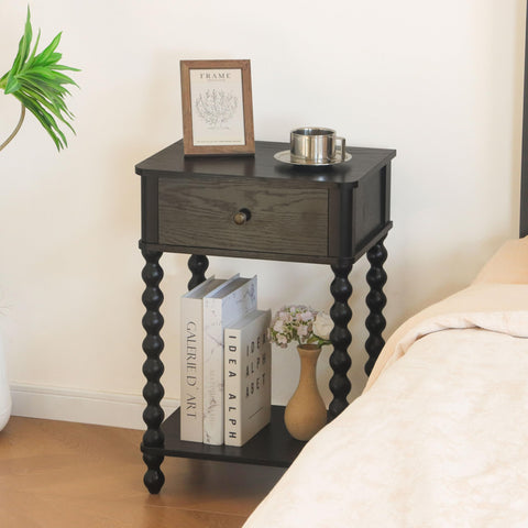 AWASEN pull-out drawer for private storage beside the bed