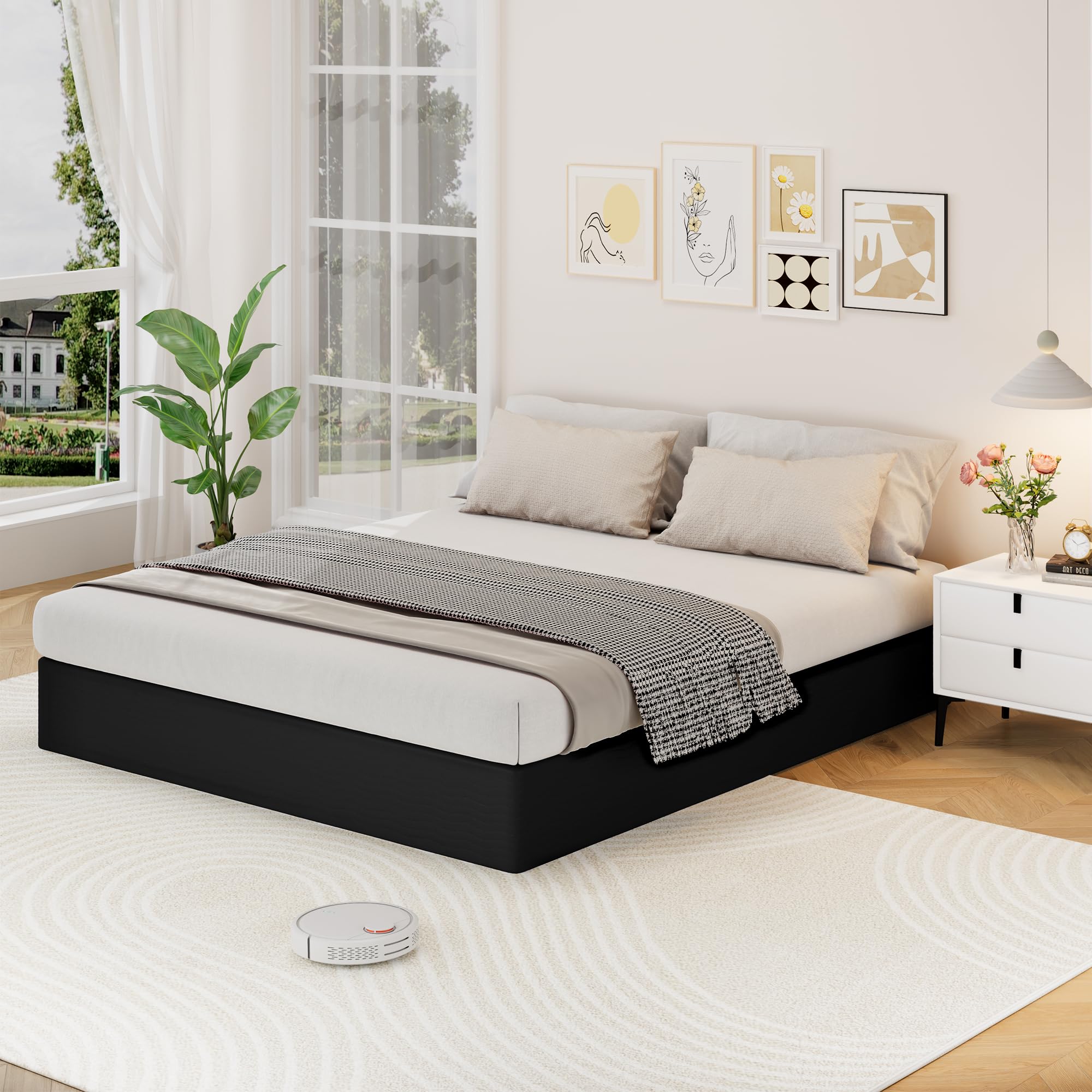 Awesofurni noise-free design reduces squeaks for peaceful nights.