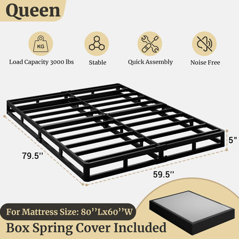 Awesofurni 3,000-lb capacity indicates trusted support for solo or shared sleeping.
