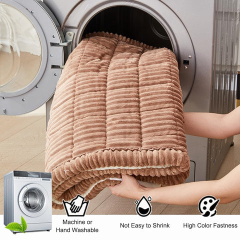 Awjcsv washable dog couch cover highlights simple machine washing.