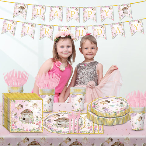 AWLZJZQA Garden party decor bundle suitable for birthdays and showers.