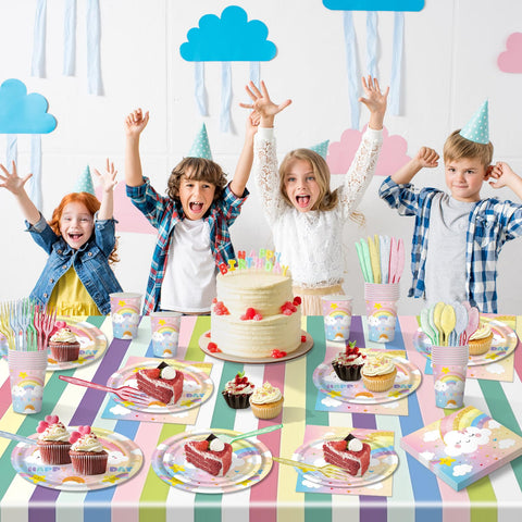AWLZJZQA rainbow knives 7.8 inch add clean slicing for kids’ parties.