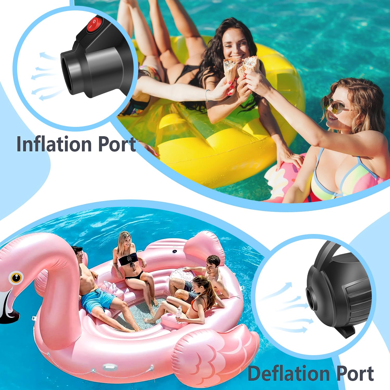 Overheat protection helps prevent damage during use.