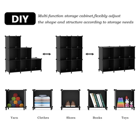 AWTATOS bedroom closet organization showing tidy, accessible storage