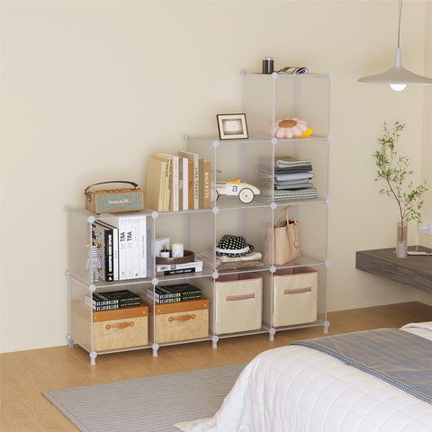 AWTATOS cube organizer sturdy connection emphasizes stable locking with ABS connectors.