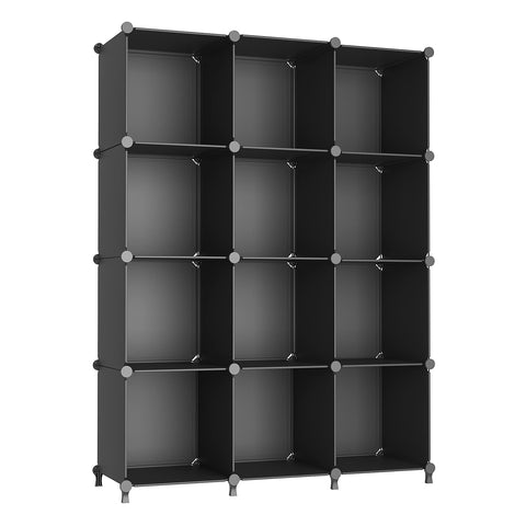 AWTATOS Cube Storage 12-cube assembly demonstrates modular setup for versatile spaces.