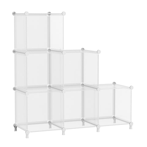 AWTATOS cube storage 6-cube assembly shows modular design for flexible closet organization.