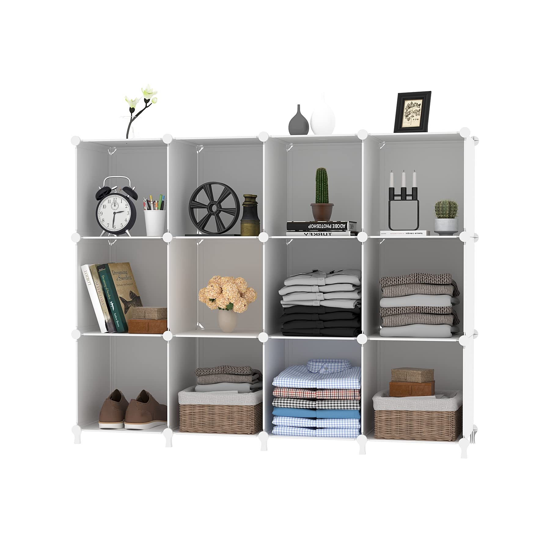 AWTATOS Cube Storage: easy assembly with included wooden mallet