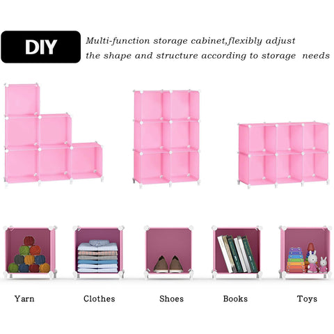 AWTATOS toy organizer cubes for kids' play area
