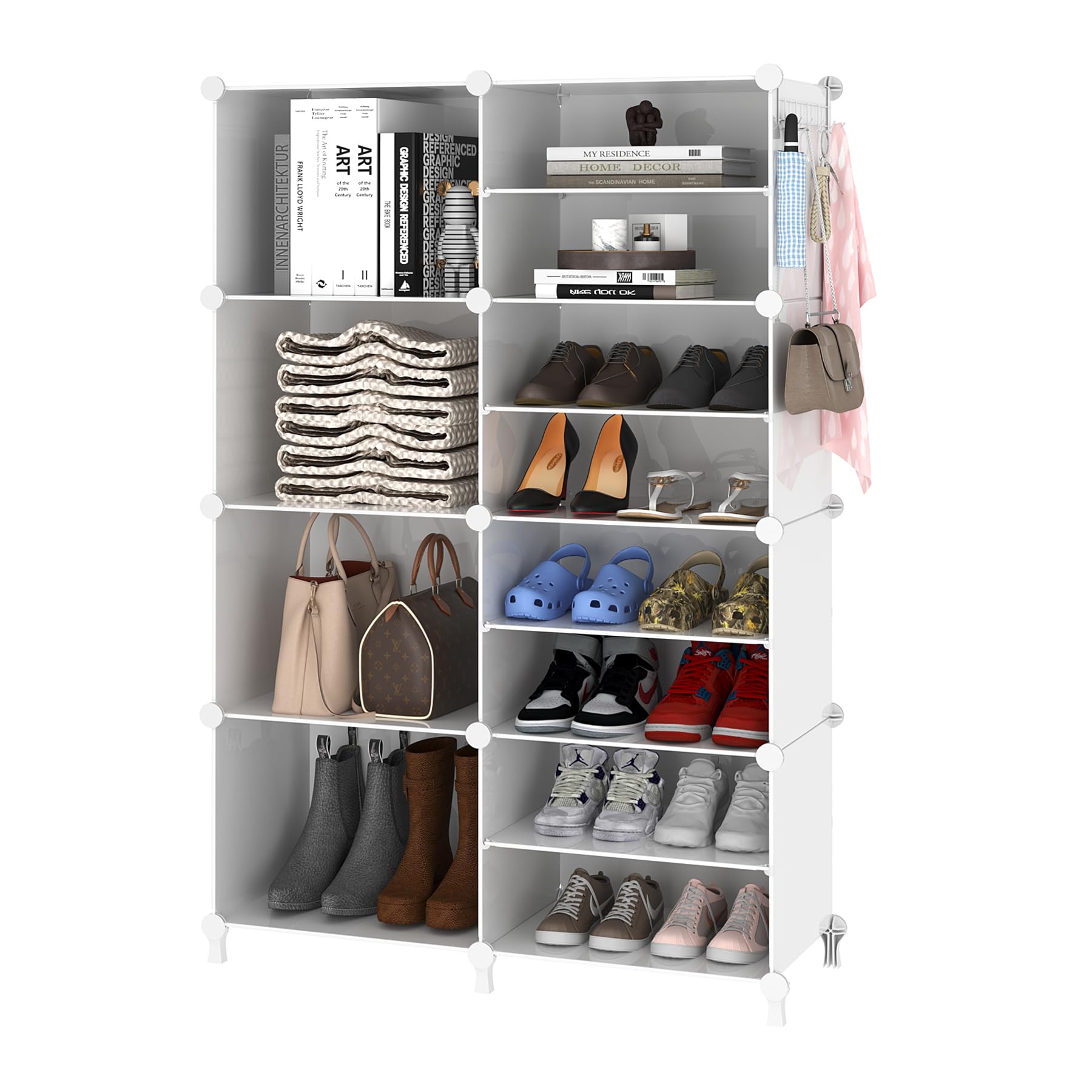 AWTATOS cubes measure 16.5 by 12.6 inches for versatile storage layout.