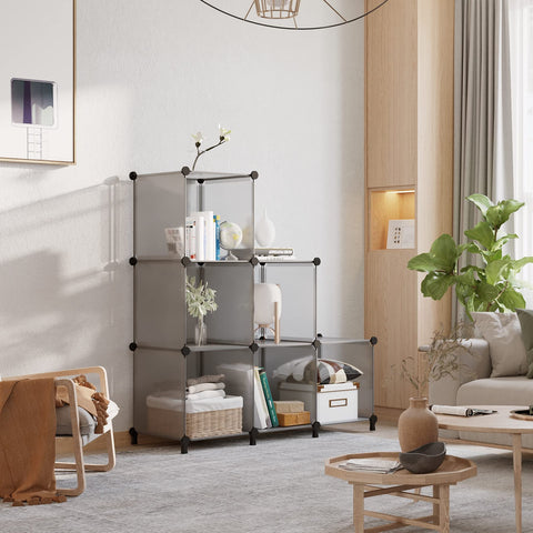 AWTATOS DIY stackable cube assembly supports customizable layouts for tight rooms.