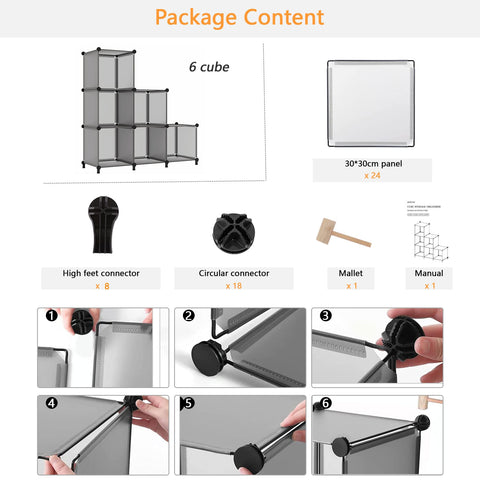 AWTATOS easy-assembly instructions speed up setup and customization.