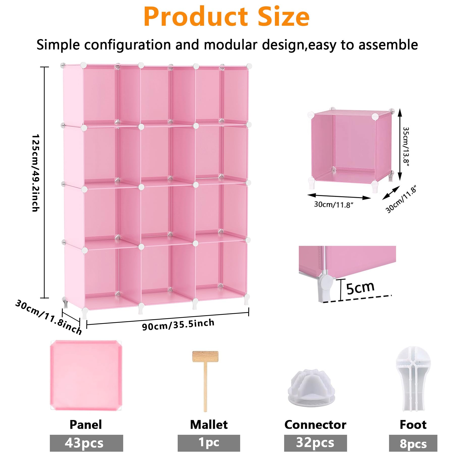 AWTATOS lightweight design allows easy movement and flexible room rearrangement.