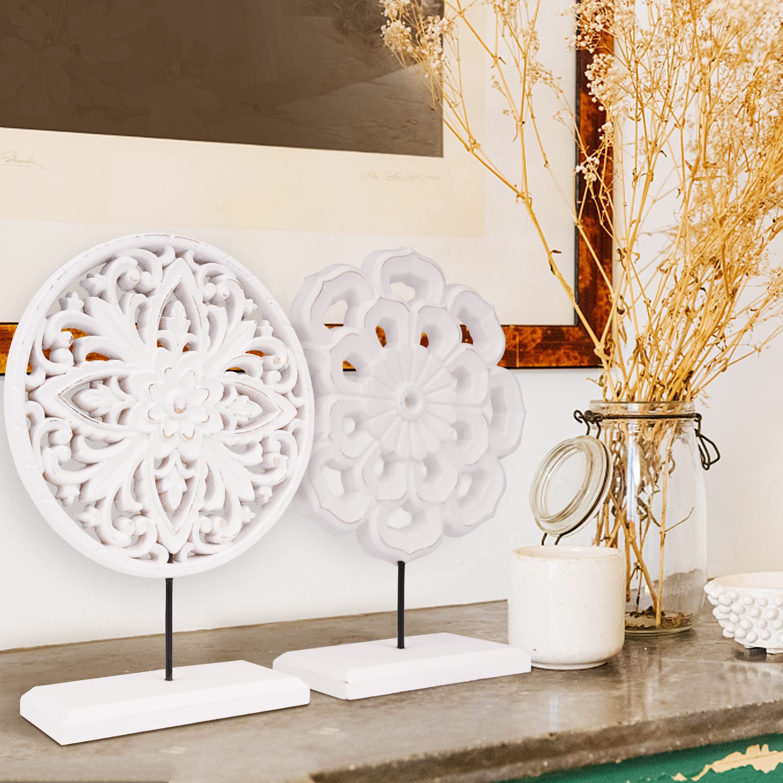 AXEARTE sturdy base ensures stable, long-lasting tabletop sculpture.