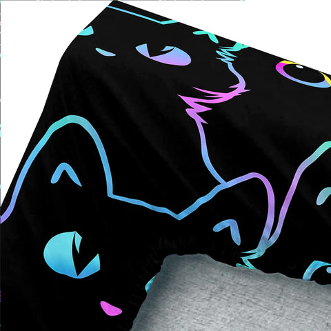 Axolotl full fitted sheet with deep pocket secures a snug sleep.