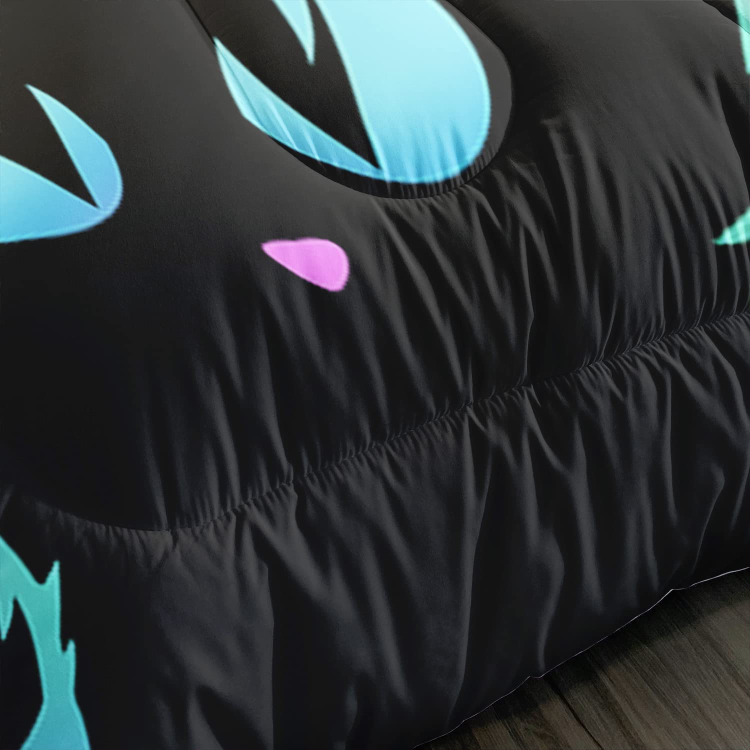 Axolotl pillow cases included for a coordinated sleep setup