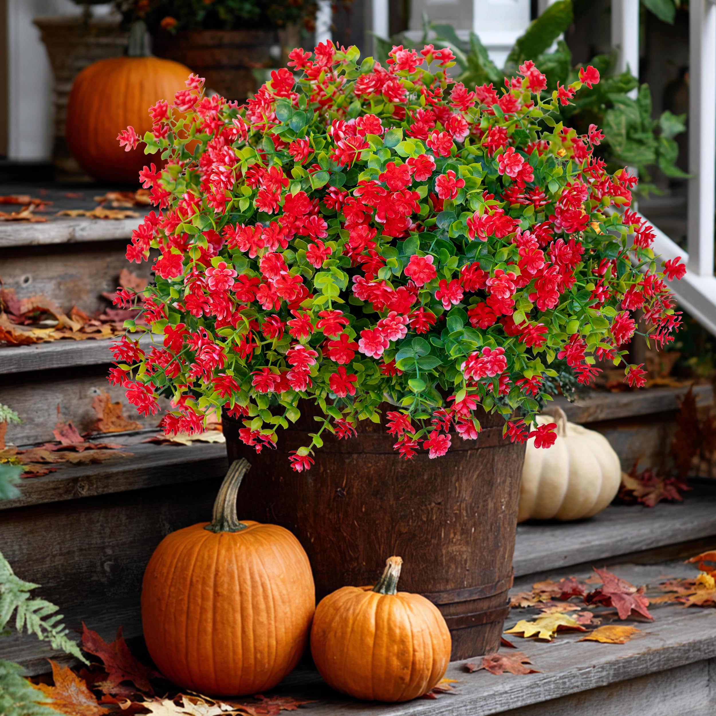 AXYLEX durable plastic greenery withstands sun and weather.