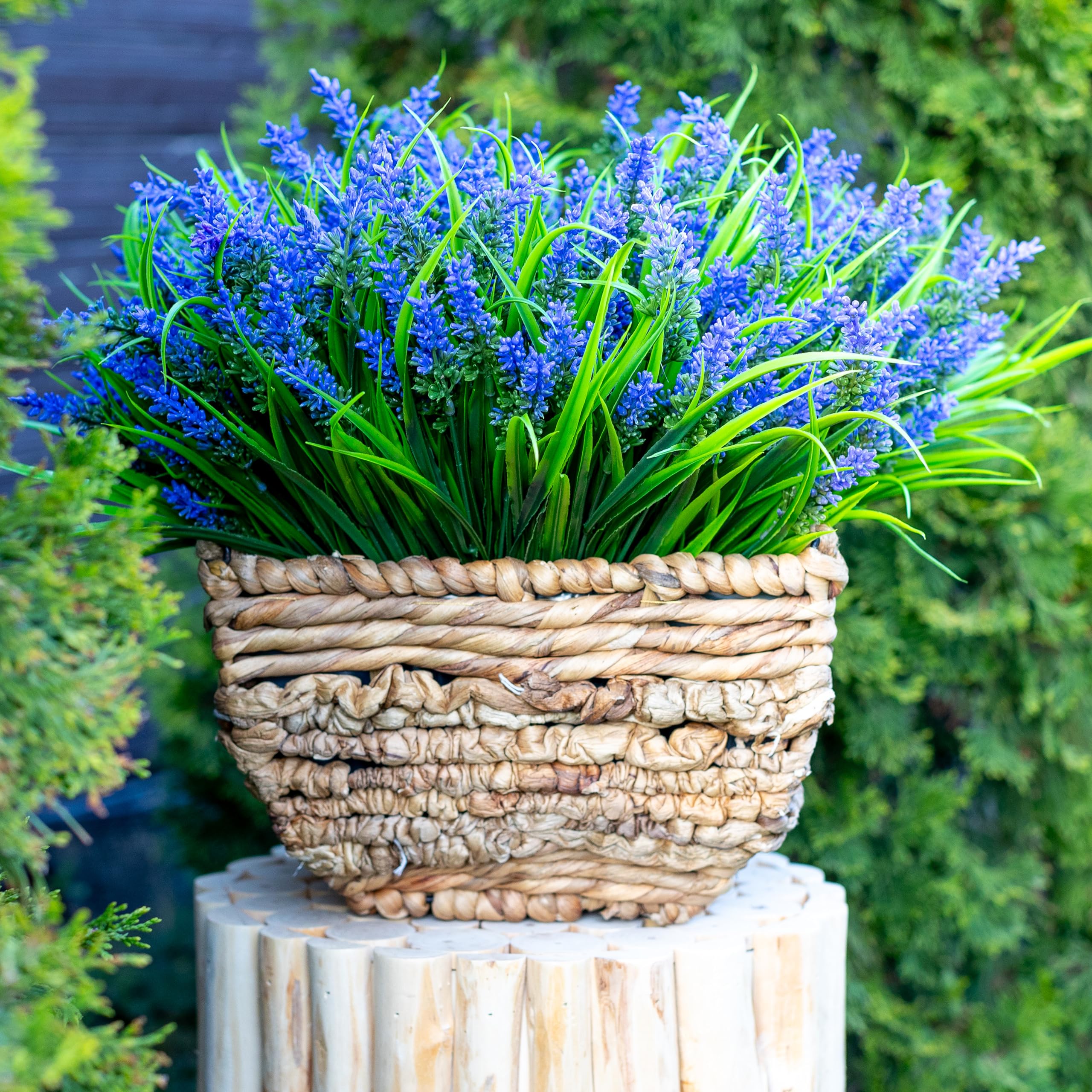 AXYLEX 20-pack faux lavender bundles provides versatile DIY arrangements