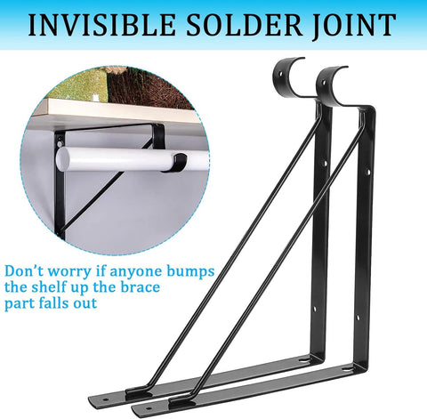 AYAYGD wall-mount kit includes hardware for quick closet installation.