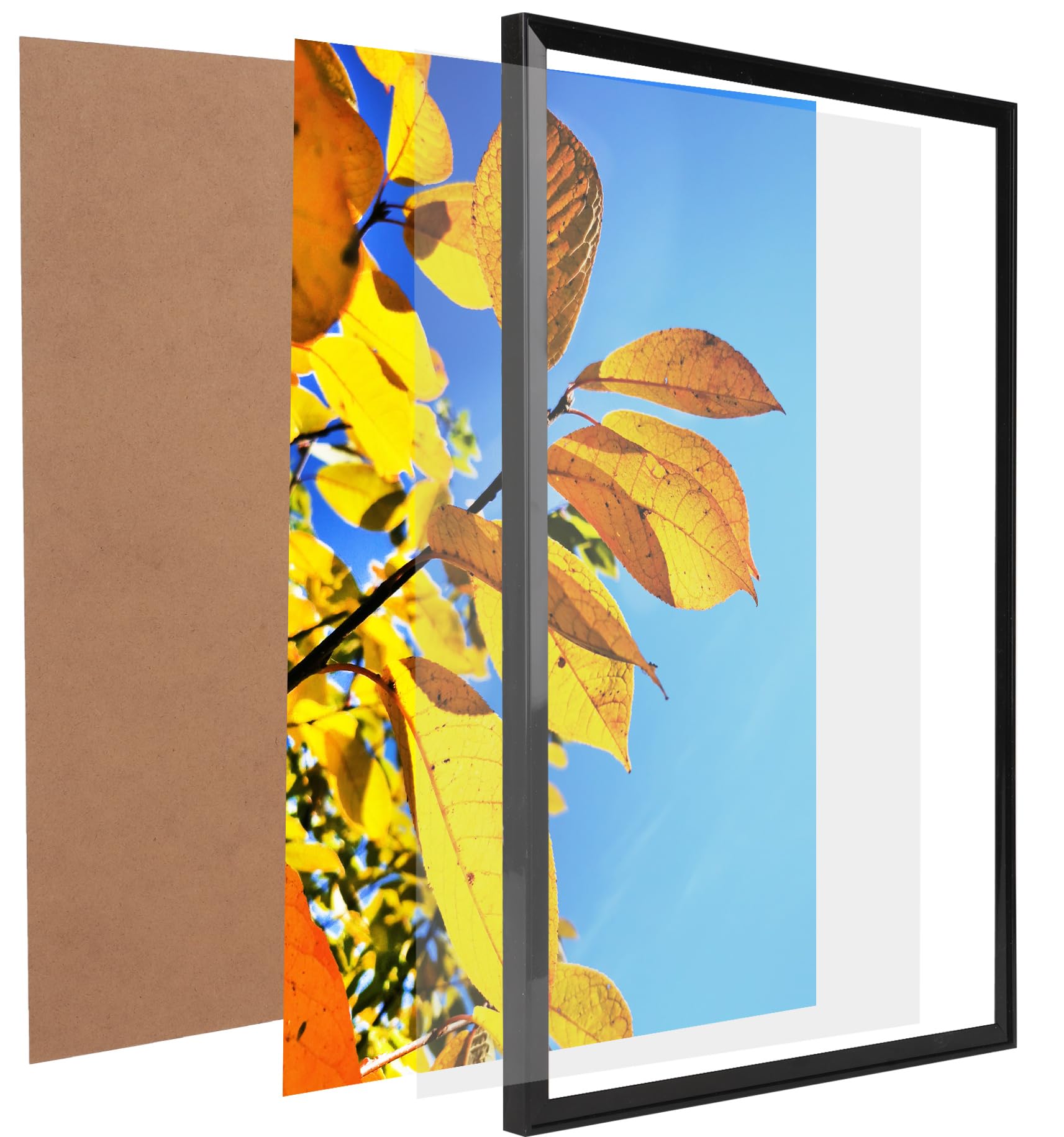 Aynoo 20x30 poster frame plexiglass close-up highlights safety and clarity