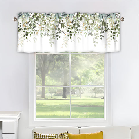 AYTTBIS valance in bathroom creates calm ambiance
