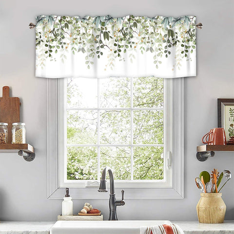 AYTTBIS valance shown with coordinating panels for cohesive decor