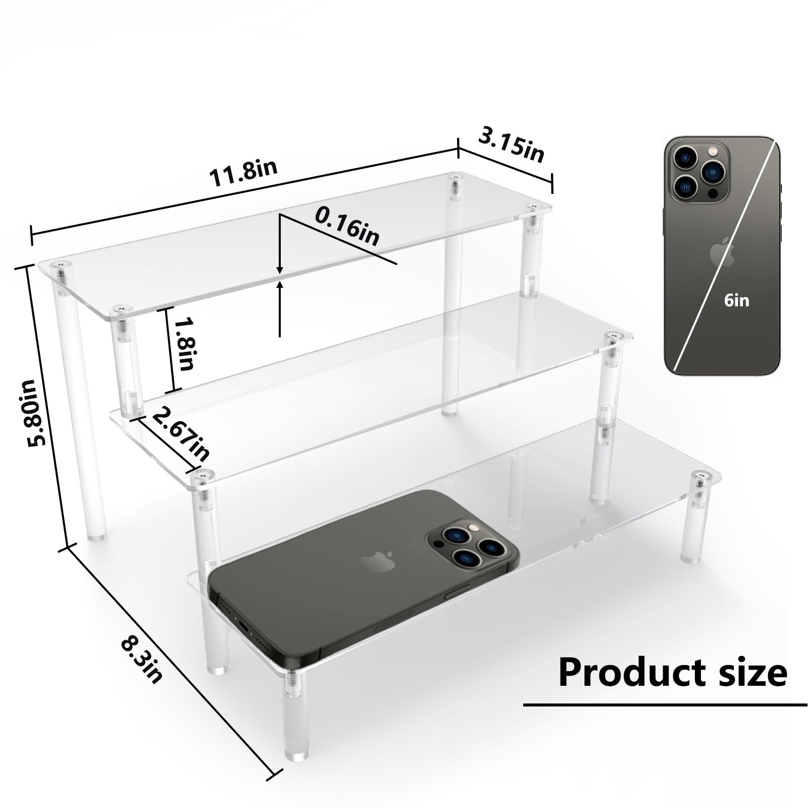 AZEAM cupcake display riser highlights desserts with elegant visibility.